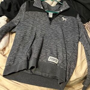 Pink brand size medium half zip